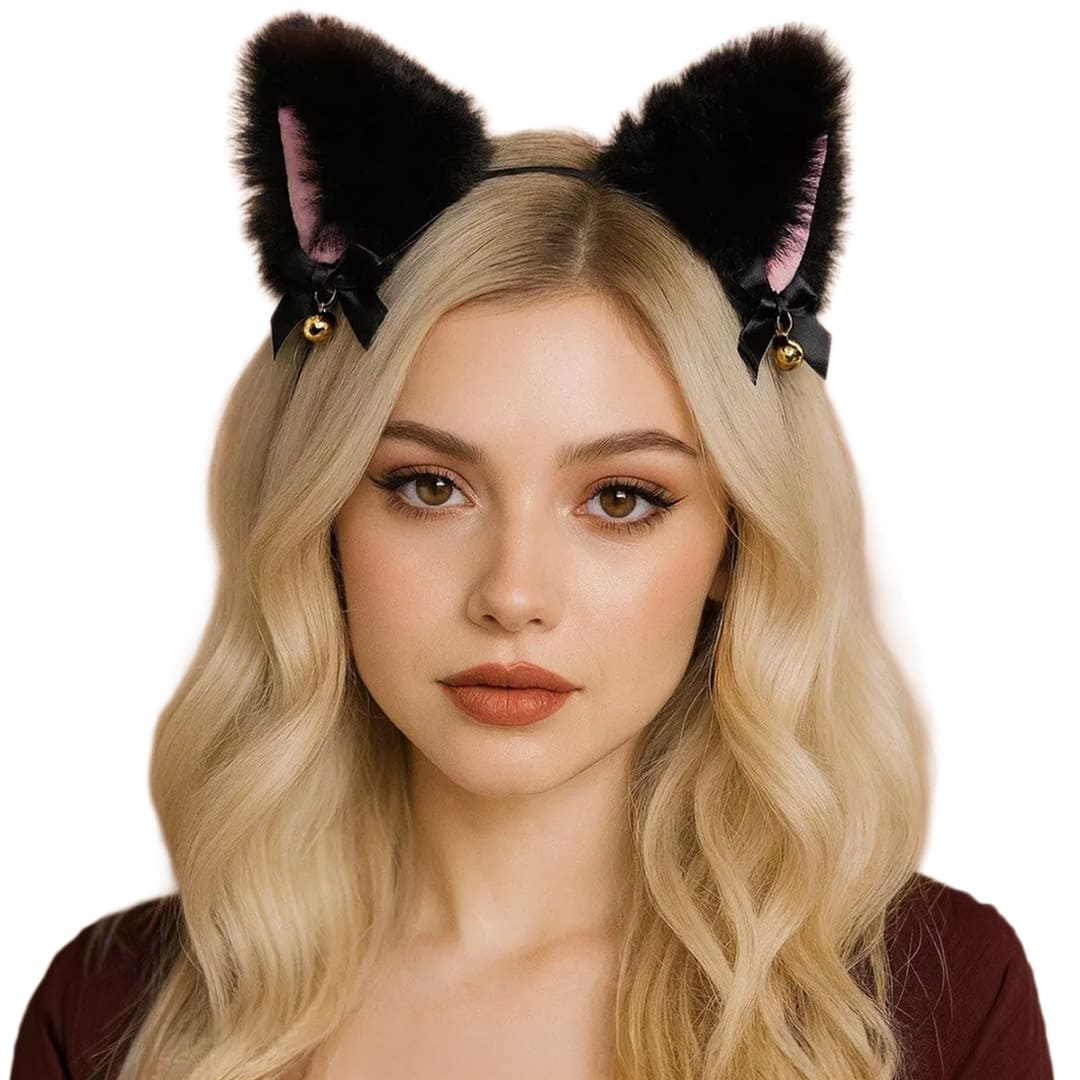 Обруч з котячими вушками 