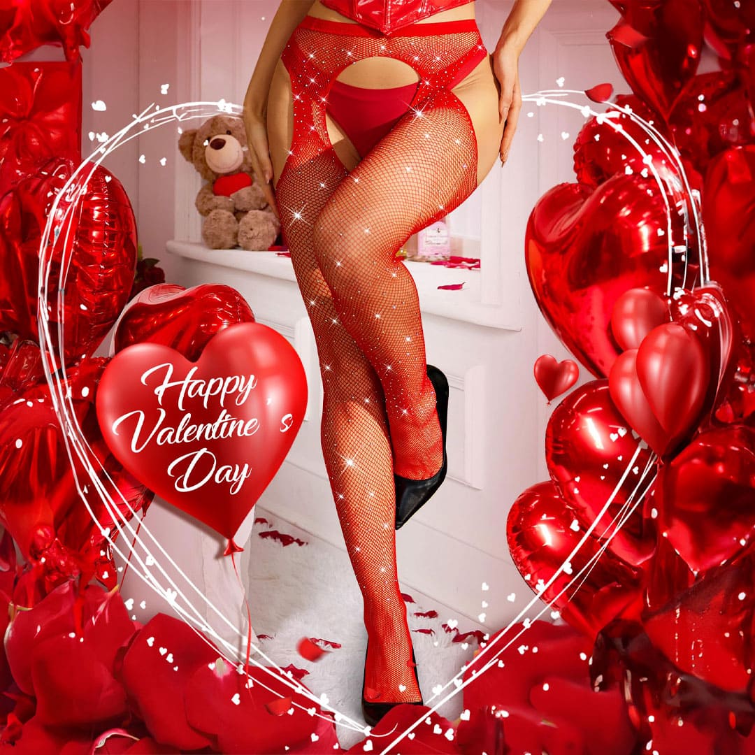 Эротические колготки с открытыми бедрами