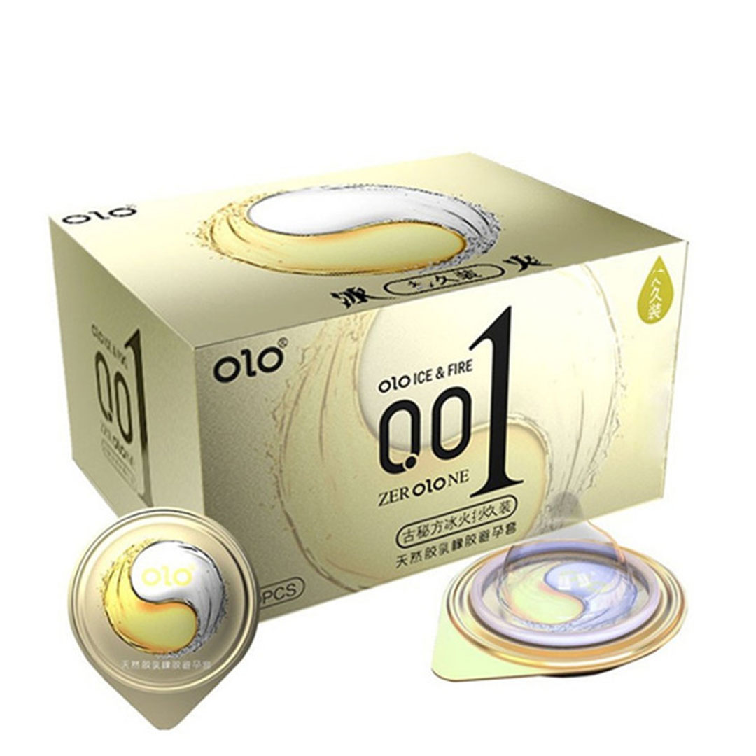 Презервативы OLO Ice Fire (10 штук)