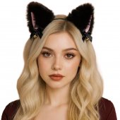 Обруч з котячими вушками 