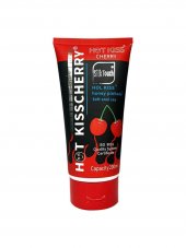 Анальный лубрикант Hot Kiss Вишня на водной основе